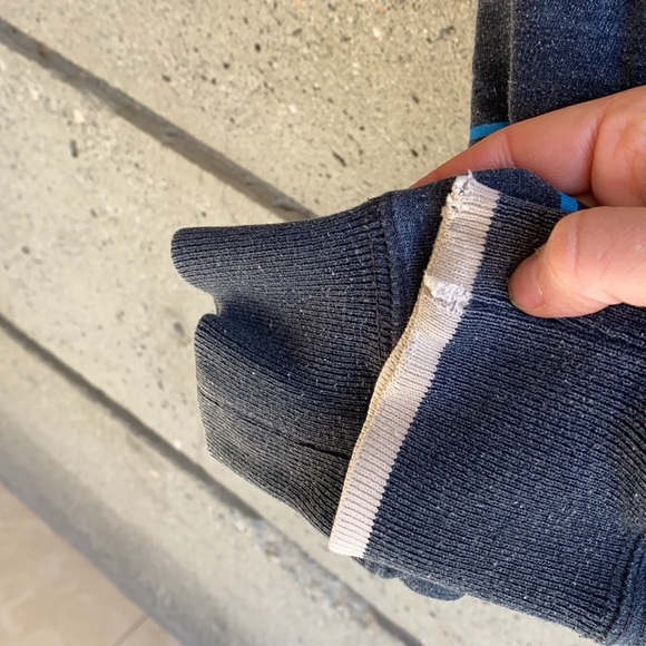 Billabong Blue Stripe Hoody - Picture 5 of 10